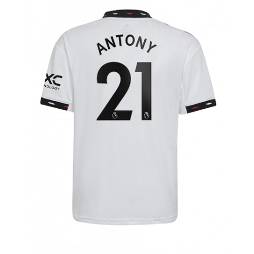 Dres Manchester United Antony #21 Gostujuci 2022-23 Kratak Rukav